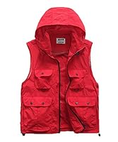 Algopix Similar Product 8 - M2C Mens Hooded Mesh Multiple Pockets