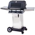 Mhp Gas Grills W3g4dd Propane Gas Grill W/ Searmagic Grids On Stainless Cart