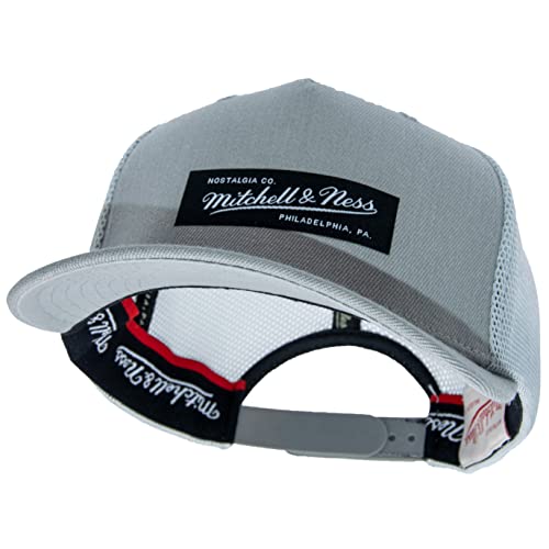 Mitchell & Ness Fuse Classic Red Snapback - Ob, Colore: Argento, Argento, Taglia Unica