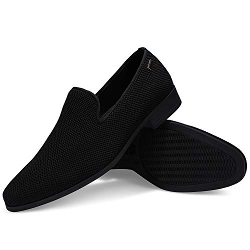Image of ALLY UNION MAKE FORCE Mens Loafers Dress Slip on Party Wedding Penny Smoking Shoes