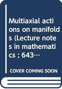 Paperback Multiaxial actions on manifolds (Lecture notes in mathematics ; 643) Book
