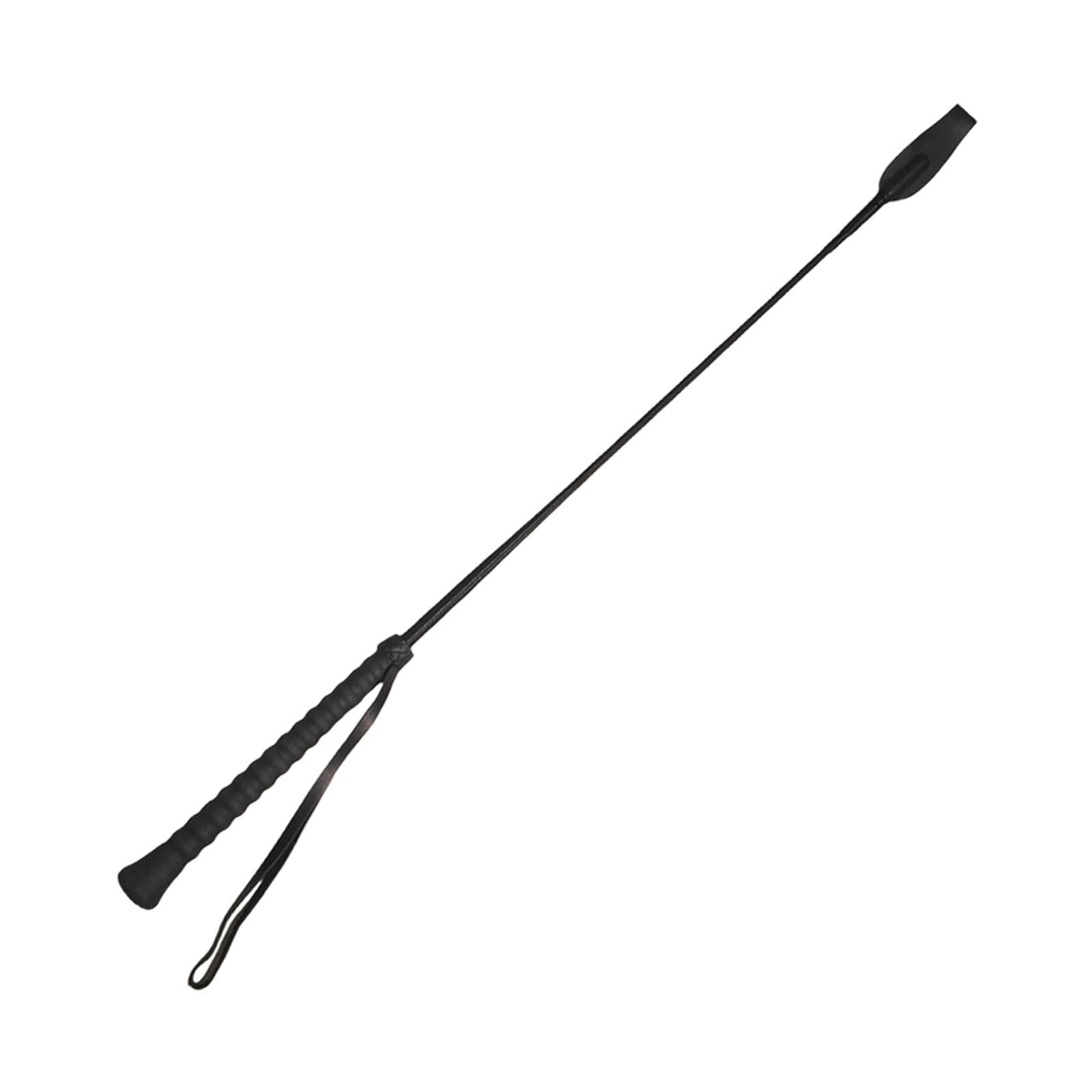 Frusta da Equitazione per Cavalli in PU Resistente, Impugnatura Antiscivolo, Attrezzatura per Equitazione e addestramento equestre.