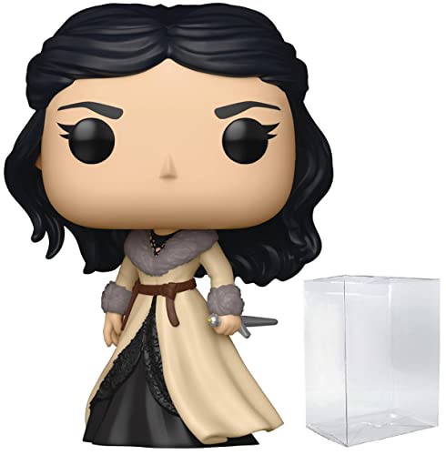 The Witcher - Figura de vinilo para Funko Pop de Yennefer (incluye funda protectora de caja...