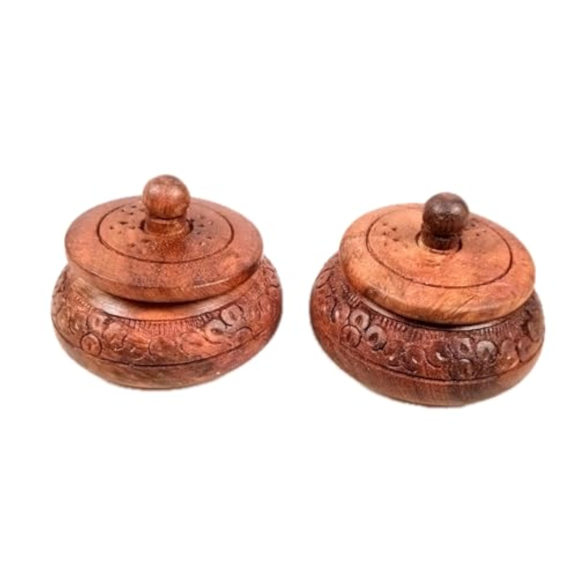 Wooden Box Small With Lid, Multipurpose Mini Wooden Box