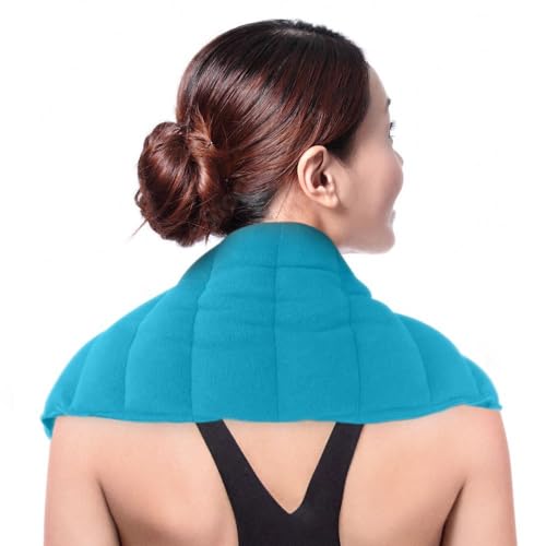 Microwavable Heating Pads 1 Piece Natural Moist Heat Pad for Back Pain, Neck and Shoulders, Nerve, Cramps, Lower Lumbar Relief
