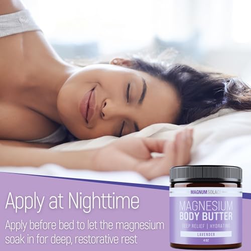 Magnum Solace Magnesium Body Butter - Nighttime Magnesium Cream thumb #4