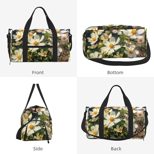 Sac de sport Mexpekil avec compartiment chaussures étanche grand format - 4