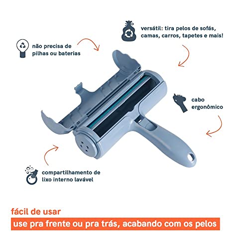 OIKOS ANIMAL Rolo Removedor De Pelos Para Pet Reutilizável - Oikos Animal