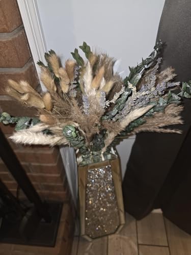 Ramo de flores secas Pampas Grass Boho para decoración miniatura 2