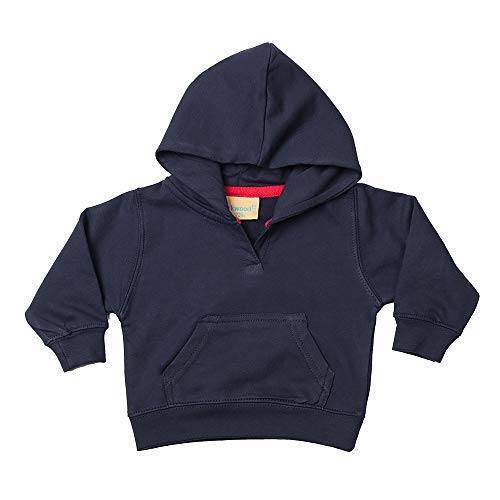 Larkwood- Sudadera con capucha para bebé (18-24 meses/Azul marino)