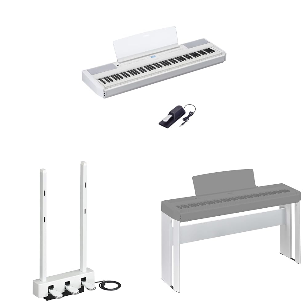 Amazon | 【セット買い】ヤマハ YAMAHA 電子ピアノ P-525WH ホワイト P 