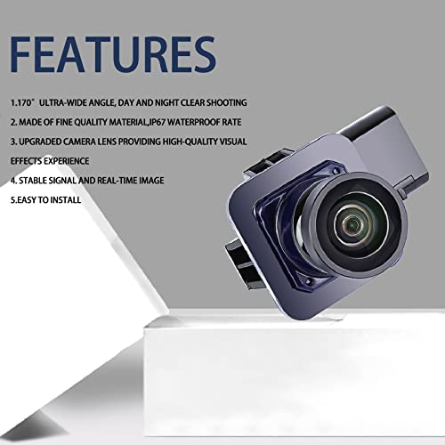 Image of Rear View Backup Camera Replacement for Ford Edge 2011 2012 2013 2014 2015 Lincoln MKX 2011 2012 2013 Reversing Parking Assist Camera Replaces# BT4Z-19G490-B FL1T-19G490-AC