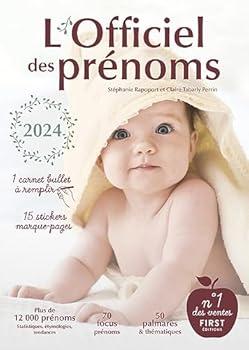 Hardcover L'officiel des prénoms 2024 [French] Book