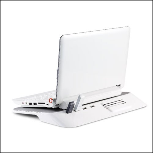 Choiix de hl02 C WP Mini Air Through kühling Pad para portátil Color Blanco