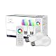 WLAN LED Lampen tint 2er-Set E27 mit Fernbedienung