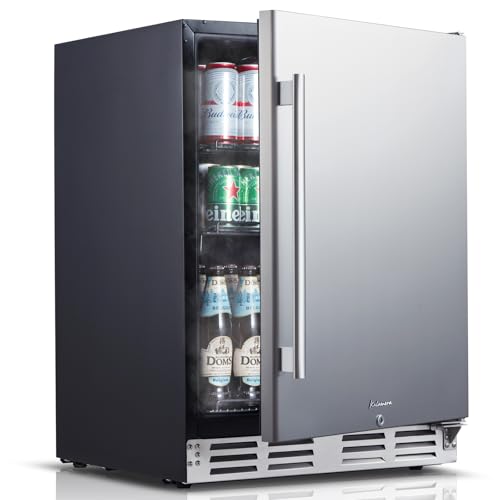 Kalamera Stainless Steel Beverage Refrigerator