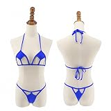 Tinpia Mini G-String Thong Micro Biquini Tan Sunbath Bikinis Set Beach Swimwear