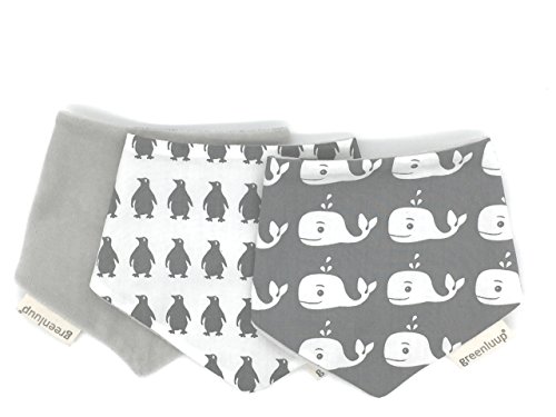 Greenluup®, bavaglini e foulard per neonati, in