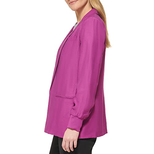 DKNY Women's Contrast Lining Modern Classic Sportswear Blazer3
