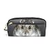 Produktbild Eslifey Hamster Essen tragbare Tasche PU Leder Schulstifteetui Schreibwaren Bleistifttasche für Kinder Wasserdicht Kosmetik Tasche Make-up Beauty Case