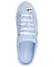 KARL LAGERFELD Paris Women's Cambria Slip on Sneaker Mule with Pins, Light Blue, 5