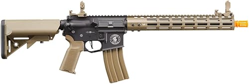 Vista 30 de Lancer Tactical Gen 2 Proline M4 Rifle de aire comprimido de metal completo de 9 pulgadas/14 pulgadas con grúa (ETU y Mosfet incluidos)