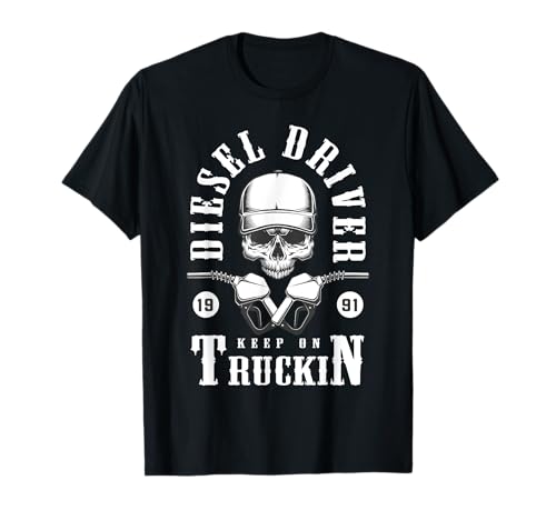 Diesel Driver 1991 Keep On Truckin Camiseta