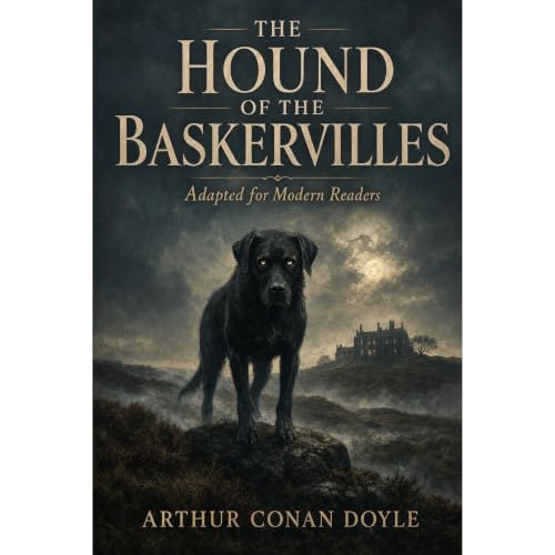 The Hound of the Baskervilles: Adapted for Modern Readers Audiolibro Por Arthur Conan Doyle arte de portada