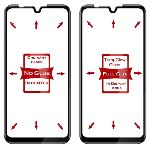 Image of Screen Protector for Huawei Honor Y6 Prime 19 | Y6 19 | Y6 Pro | Y6s (Black) Tempered Glass Edge-to-Edge 6D Screen Guard With Installation Ki