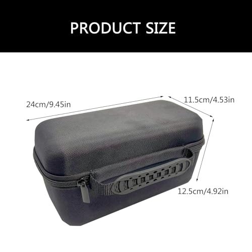 Estuche portátil de viaje para proyectores, funda protectora de almacenamiento con compartimento para accesorios miniatura 3