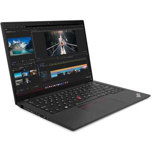 Image of Lenovo ThinkPad T14 Gen 4 21HD0088US 14 inch Notebook - WUXGA - 1920 x 1200 - Intel Core i7 13th Gen i7-1365U Deca-core (10 Core) - 16 GB Total RAM - 16 GB On-Board Memory - 512 GB SSD - Thunder Black