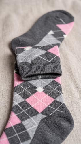 Image of Tipi Toe Women's Knee High Socks 6 Pack - Colorful Funky Patterned Long Socks, Soft & Comfortable Everyday Wear