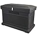 RTS Home Accents ParcelWirx Premium Horizontal Storage Cabinet/Lockable Package Delivery Box with Hinged Lid, Graphite