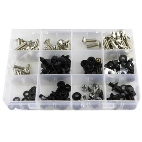 �I�[�g�o�C�p�{���g Compatible With Yamaha For YZF-R1 2009-2014 �I�[�g�o�C�t���t�F�A�����O�{���g�L�b�g�i�b�g�{�f�B�l�W�N���b�v�l�W�X�`�[���t�F�A�����O�{���g�l�W�ƌ݊�������