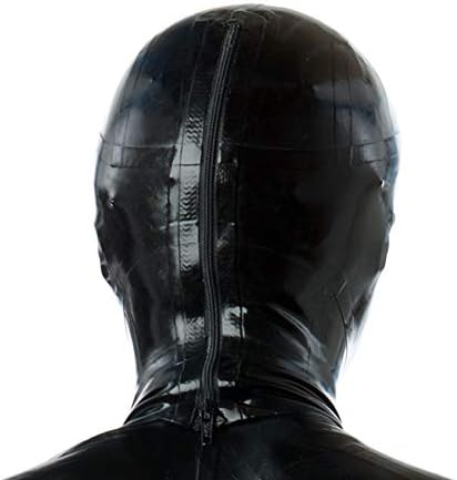 Amazon.co.jp: [EXLATEX] ラテックスフードマスクラバーキャットスーツ