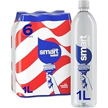 Smartwater Packaged Drinking Water, 33.8 Fl Oz pack of 6