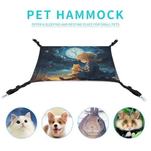 Hamac pour chat respirant à installer sous une chaise