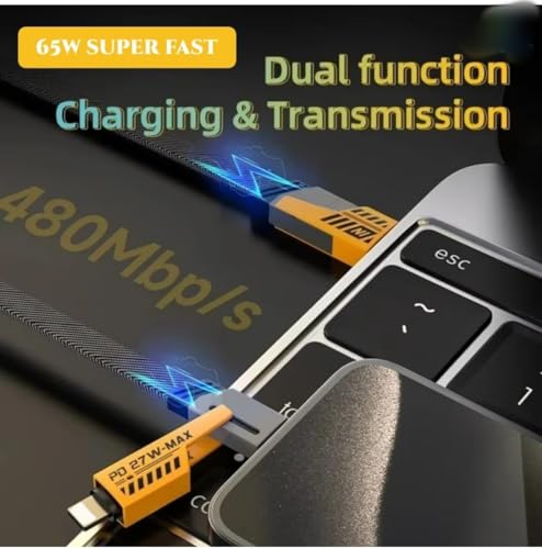 Generic 4 in 1 Cable Gold - Image 5