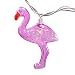 Outdoor Party Lights, Patio Lights String - Summer Patio String Lights, Pineapple String Lights, Pink Flamingo Gift – Fun Lights for Bedroom Home or Birthday String Lights (10 Pink Flamingo Lights)