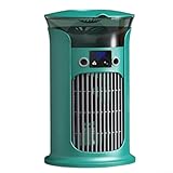 Ventilador de refrigeración portátil silencioso con niebla humidificadora, velocidades ajustables del ventilador y flujo de aire ancho de 180 grados para mayor