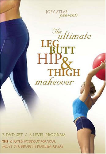 Ultimate Leg, Butt, Hip & Thigh Exercises & Workouts 2-DVD Set -- Reduce cellulite and reshape your lower body with Joey Atlas!