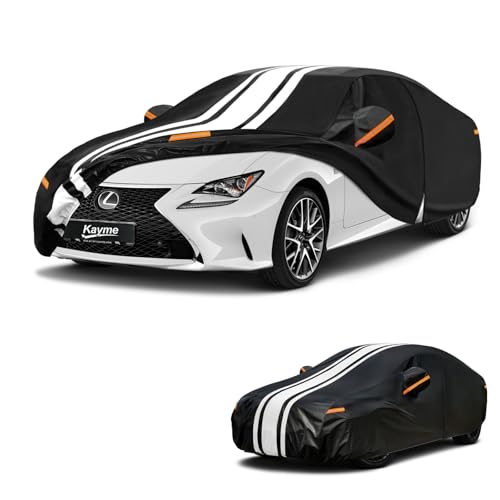 Image of Kayme Lexus is Car Cover Waterproof All Weather Heavy Duty | Custom Fit IS200 IS200t IS250 IS300 IS350 IS500 ISF (2005-2026), Gift with Tape /Towel, Outdoor Rain Snow Sun UV Protection.