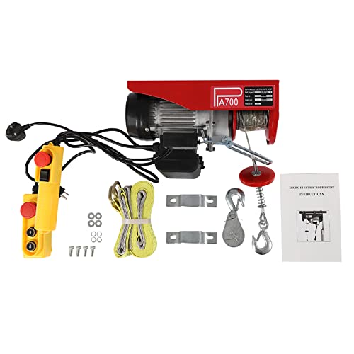 Winch eléctrico 1543 lbs 110V con control remoto miniatura 3