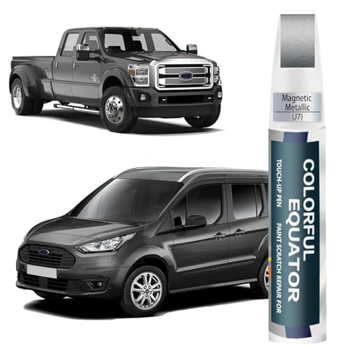 Image of J7 Magnetic Metallic Touch Up Paint for Ford, Car Paint Pen Scratch Repair Two-In-One Touch Up Paint, Premium Car Scratch Remover for Deep Scratches