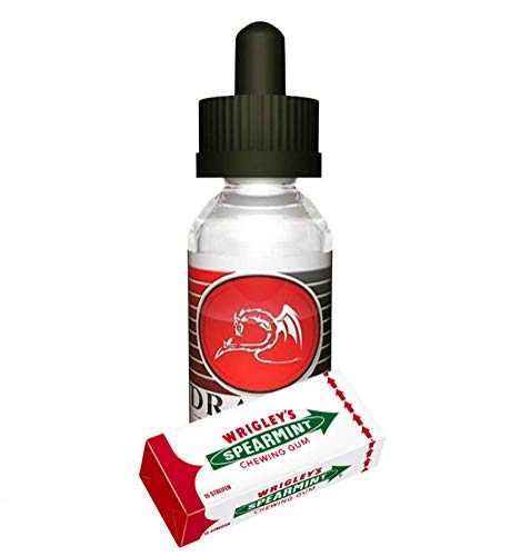 DRAGON Spearmint DIY eliquid Longfill e-Liquid Shake and Vaape e liquid (70% VG/30% PG, zum Mischen mit Base Liquid für…