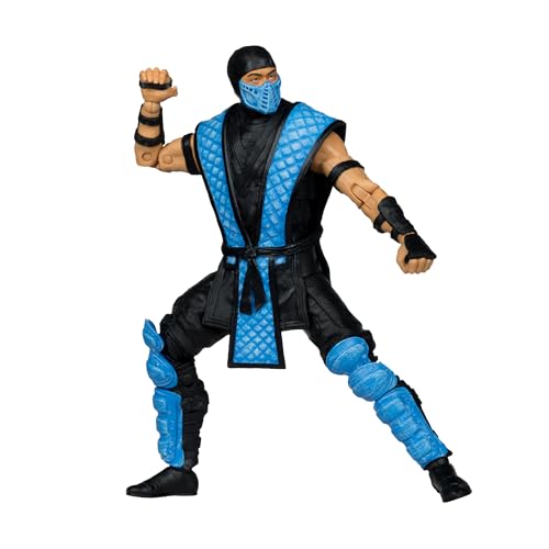 McFarlane Toys - Mortal Kombat Klassic Sub-Zero figura de ação de 7 polegadas