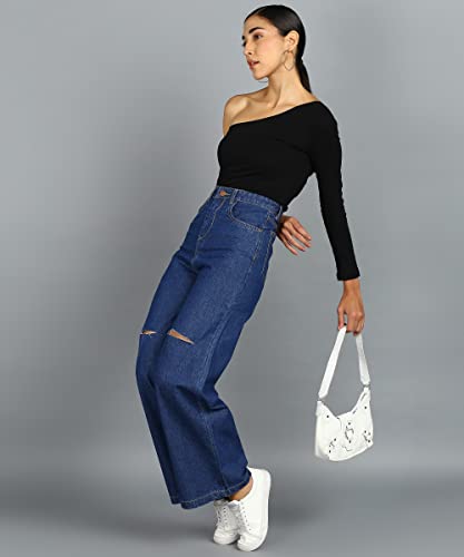 Image of Urbano Fashion Women's Regular Fit High Rise Jeans