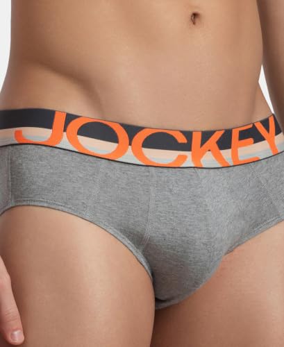 Image of Jockey FP01 Men Super Combed Cotton Solid Brief with Ultrasoft Waistband (Pack of 2)