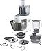 Produktbild Kenwood MultiOne KHH322WH Küchenmaschine, 4,3 l Edelstahl Schüssel, 1000 Watt, inkl. 3-teiligem Patisserie-Set, Zerkleinerer, Glas-Mixaufsatz, Zitruspresse, Entsafter & Spritzschutz, weiß