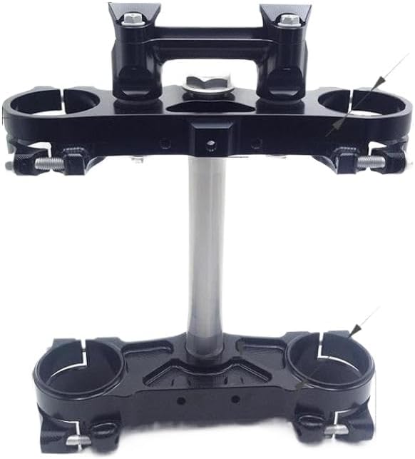 Motorcycle Front Fork Lowering Triple Tree Upper Bridge Clamp Stem Riser Adaptor Compatible With SXF XCF 2013 2014 2015 2016 2017 2018 2019